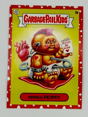 2023 Garbage Pail Kids Valentine's Day is Canceled Red Heart PINNED PENNY #7b