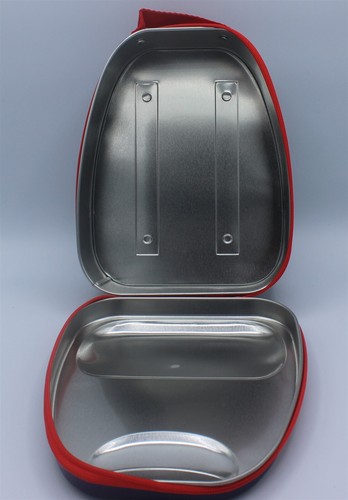 Tin Box Company Paw Patrol Backpack Lunchbox Stashbox Fun Red 7.5"x6"x3" - Afbeelding 4 van 4