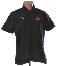RED BULL FORMULA 1 RACING POLO SHIRT 2008 2009 COULTHARD ERA PUMA SIZE L ADULT