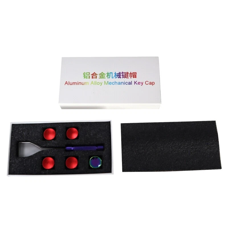 High-Quality Gaming Mechanical Keyboard Keycap Set with Plating & Oxidation Finish