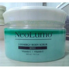 NEOLUMO 2-SYNERGY BODY SCRUB OCEAN-VITAMIN C-VITAMIN E-10.5 oz/300 ml-NEW-SEALED