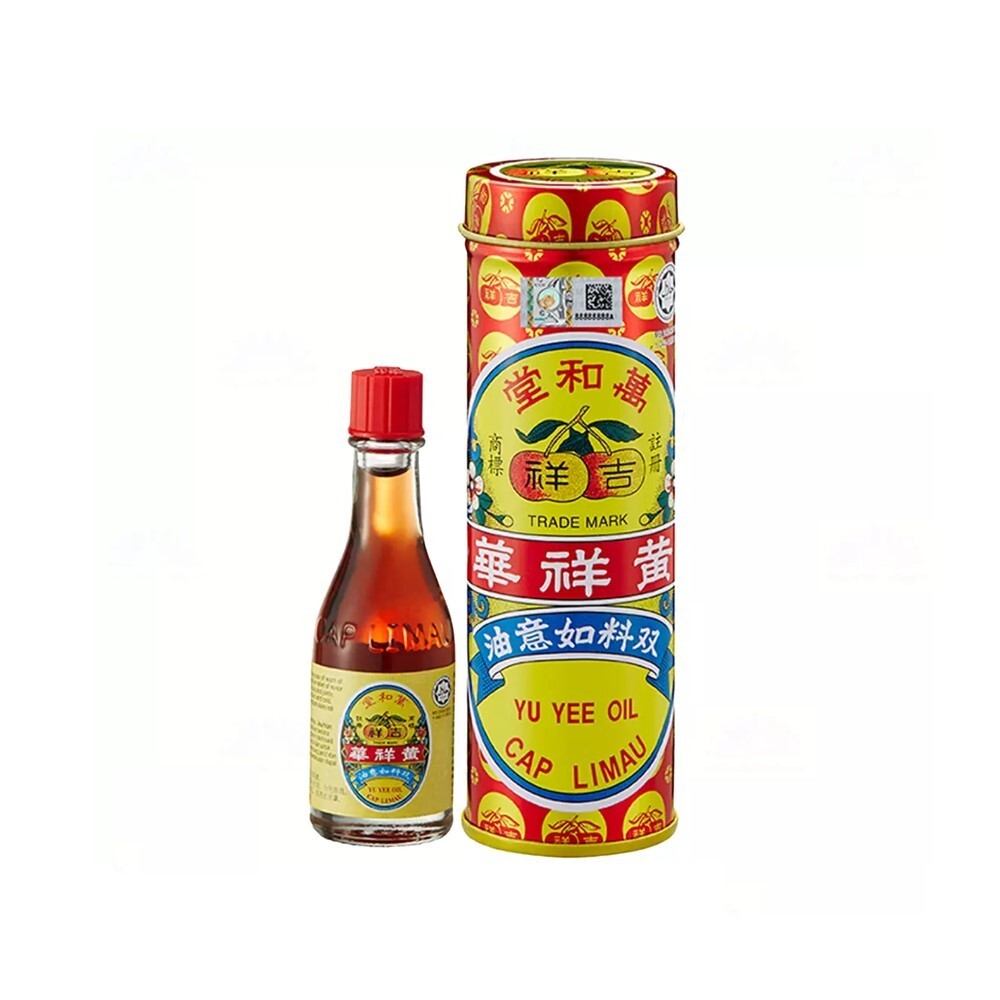 6x Yu Yee Oil Cap Limau 22ml Relief Baby Colic Stomach Wind Free
