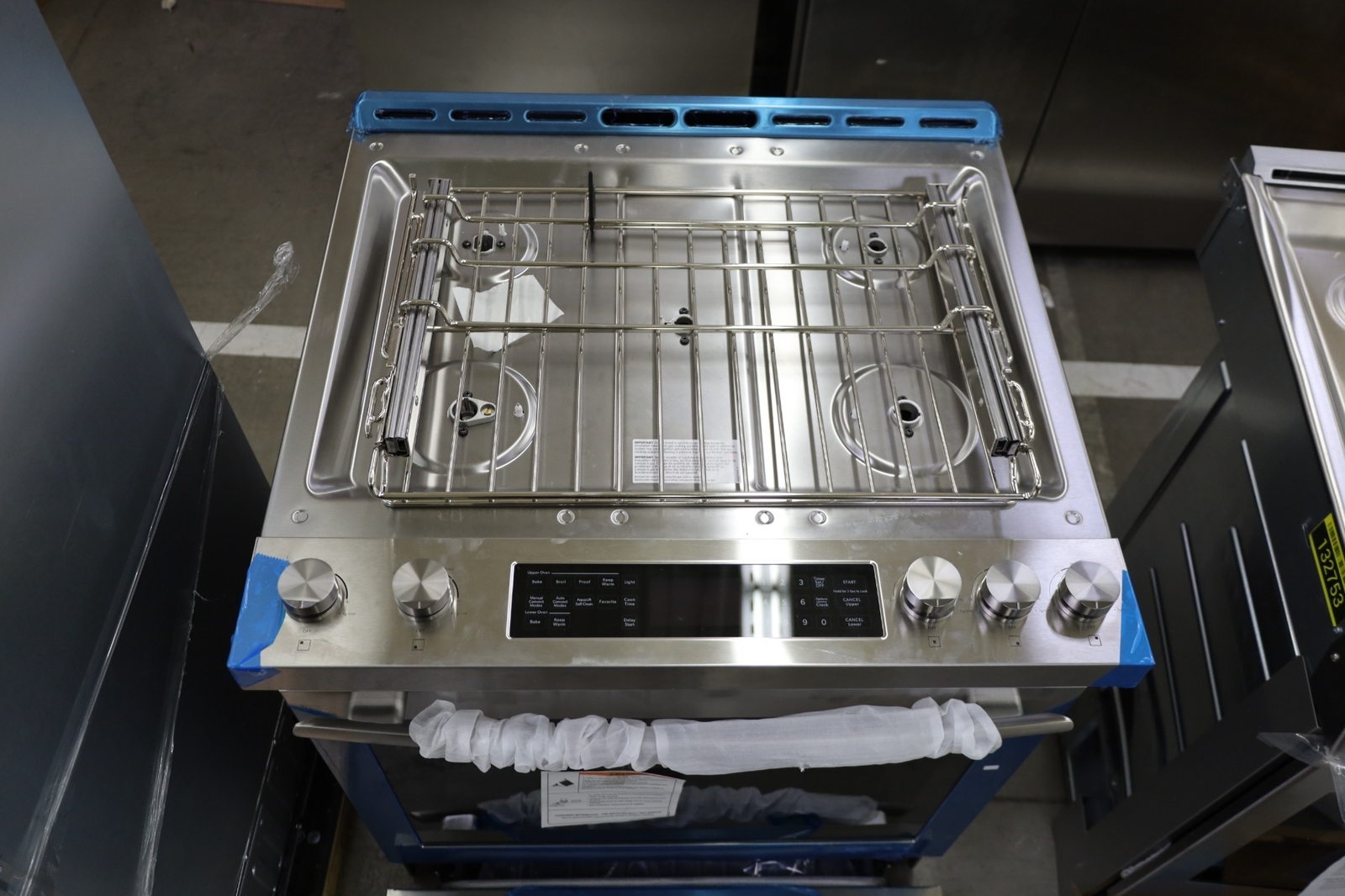 JennAir JGS1450FS 30" Stainless Slidein 5 Burner Gas Range NOB