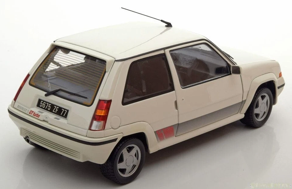 1/18 Norev Renault 5 Supercinco gt turbo PH2 white 1989 185206 cochesaescala - Imagen 2 de 3