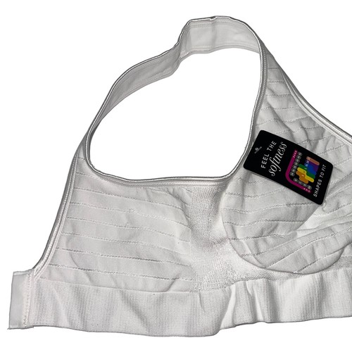Bali Bra Wirefree Cool Comfort Seamless All Around Striped Soft Flex Fit DF3484 - Picture 19 of 48