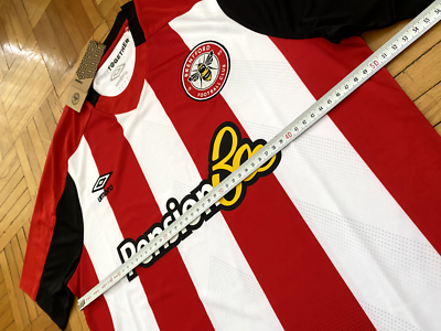 Brentford FC Home Shirt 2023/25 (M) [Umbro] PensionBee