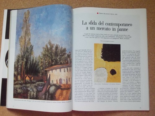 RIVISTA ARTE n.231 Luglio/Agosto 1992 SCALCO FAUSTO PIRANDELLO PUSKIN NOCERA - Picture 4 of 5
