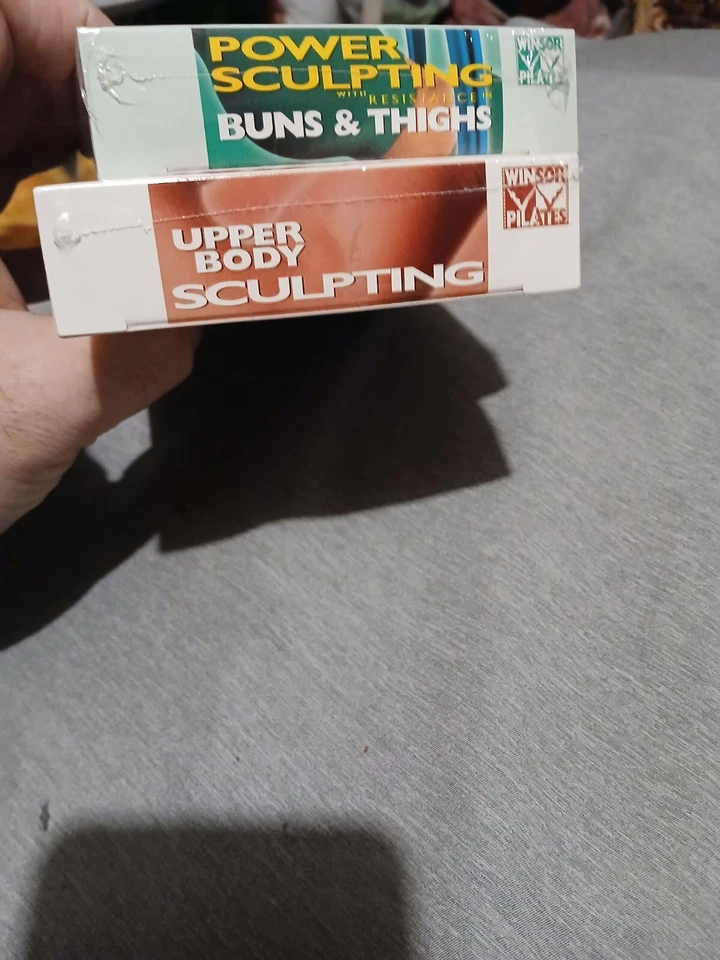 Виндзор пилатес всего тела скульптуры VHS ленты совершенно новый запечатанный набор из 2 - Изображение 4 из 4