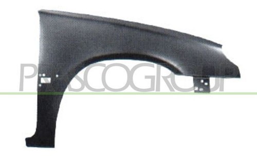 2973658 VAN WEZEL Aile Avant Droite Appropriés Pour MERCEDES-BENZ