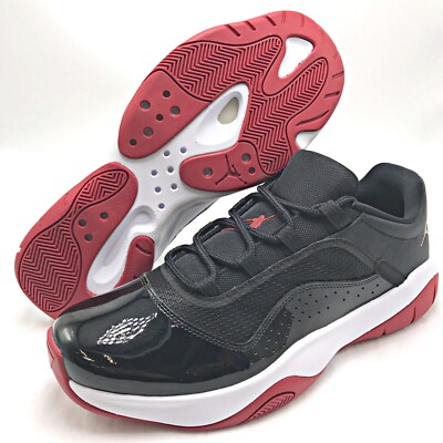 Nike Air Jordan 11 CMFT Low Bred - DM0844-005 - Size 10.5 Nike Mens Air Jordan 11 CMFT Low DM0844-005 Black Basketball  main image 4