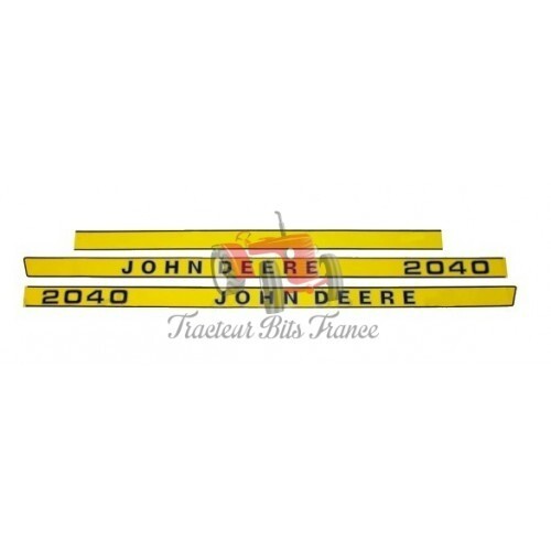 Kit Autocollant Tracteur John Deere 2040 - Version économique - Neuf