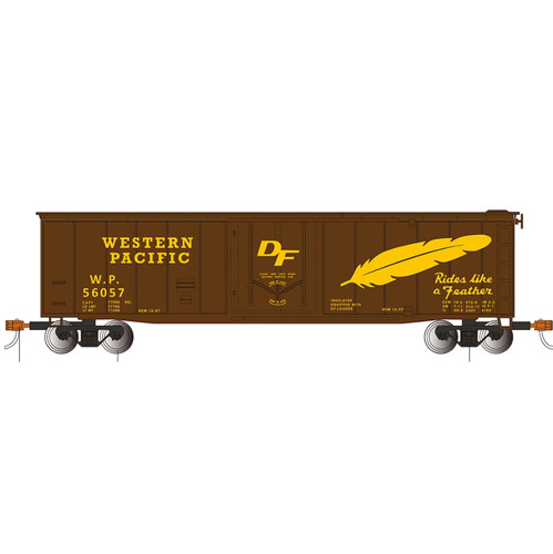 Bachmann USA 18033 50 Steckertür Box Auto - Western Pacific HO Stärke | Condition: New