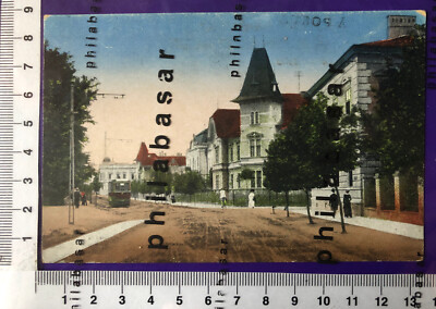 Rumänien Ungarn Hermannstadt Sibiu Strada Carmen Sylva Schewisgasse Strassenbahn