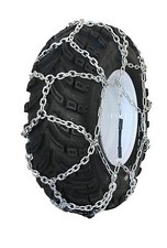 Grizzlar Gtn-539 Garden Tractor Snow Tire Chains Traction Diamond Net 16x6.50-8