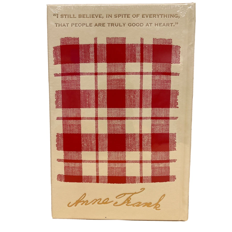 ❤️ДНЕВНИК МОЛОДОЙ ДЕВУШКИ Анны Франк в кожаном переплете коллекционный запечатанный НОВЫЙ - Изображение 2 из 4