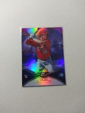 2016 Bowman Platinum Baseball Purple /250 #15 Stephen Piscotty RC Cardinals