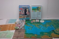 Vintage 1982 Avalon Hill Civilization Game Of...