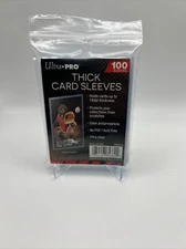Ultra Pro THICK Card Soft Penny Sleeves 1 Pack of 100 for THICK Sized Cards