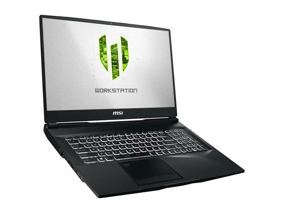 MSI WE75-001 i7 9750H 17.3'' 32GB DDR4 512 NvME SSD NVIDIA Quadro T2000 - Image 3 of 4