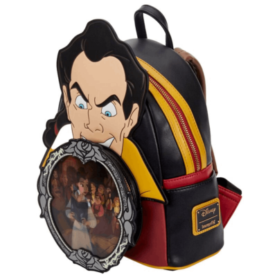 Loungefly Disney Beauty and the Beast Gaston Villains Scene 