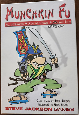 MUNCHKIN FU - Steve Jackson Games NEW & SEALED