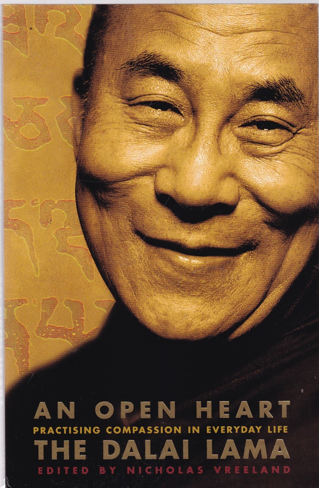 DALAI LAMA - AN OPEN HEART BOOK, NEW PAPERBACK - PRACTISING COMPASSION