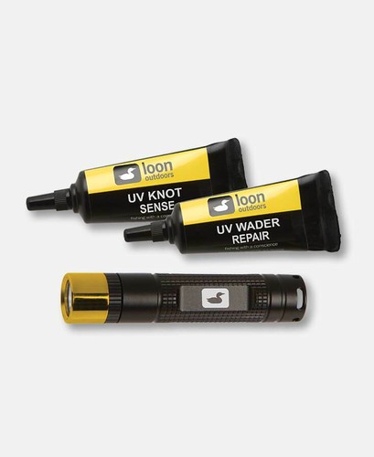 NEW-LOON-OUTDOORS-UV-KIT-INCLUDES-UV-KNOT-SENSE-UV-WADER-REPAIR-UV-NANO-LIGHT