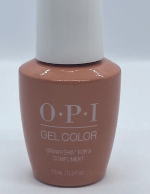 GCN58 - OPI GelColor Gel Polish - Crawfishin' For A Compliment - 0.5 Fl Oz.