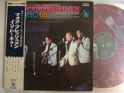 RED VINYL / FOUR FRESHMEN TOKYO 68 / WITH OBI