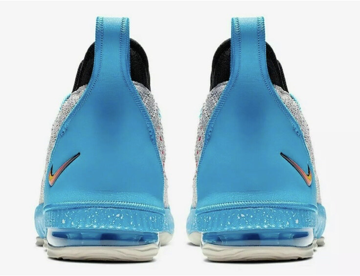 Nike Lebron XVI 16 GS South Beach Youth US 7 Basketball AQ2465-076