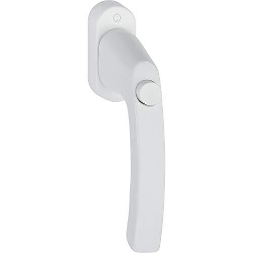 Hoppe 11780174 Atlanta Maniglia con Pulsante Bianca 7x40mm Offerta