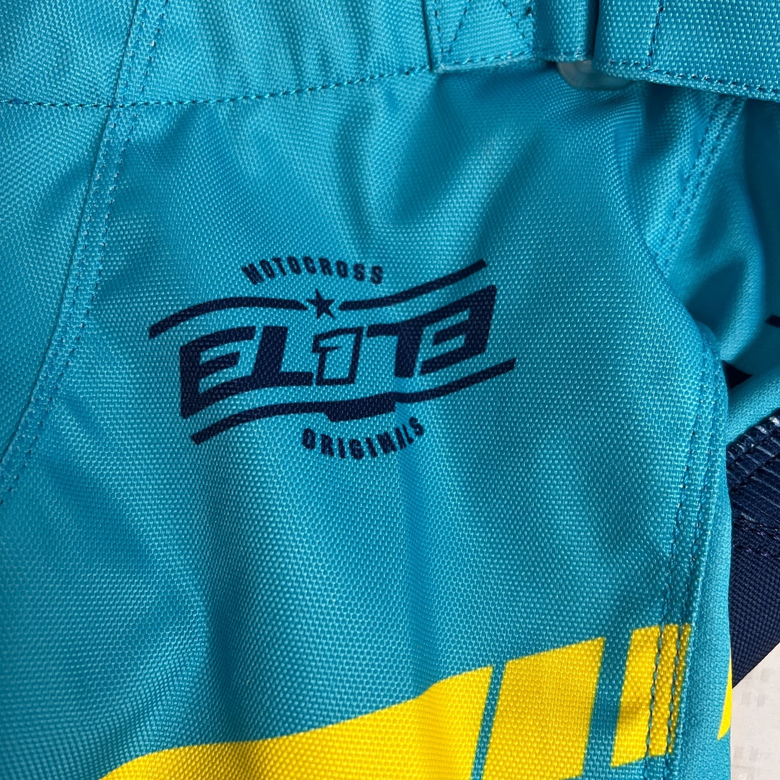 Answer Racing ANSR Elite Motocross Gear Set Navy/Yellow Mens 34/Large SAMPLE