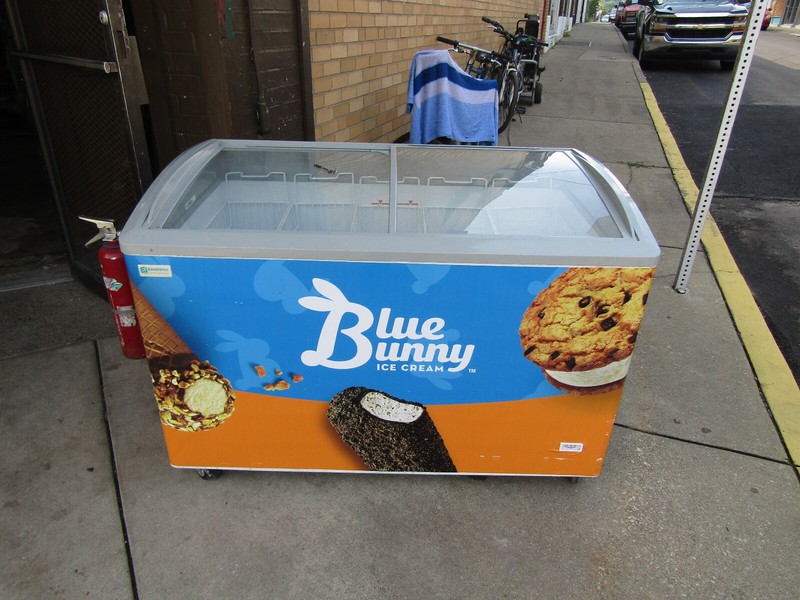 reach in ice cream cooler