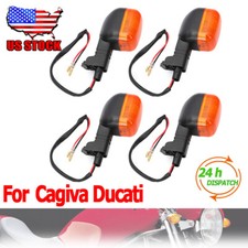 4X Motorcycle Turn Signal Light Indicators For Cagiva Mito 125 Ducati Models US