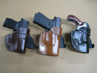 Azula Gun Holsters Premium Molded Leather Paddle Holster CCW: Choose Gun - 10