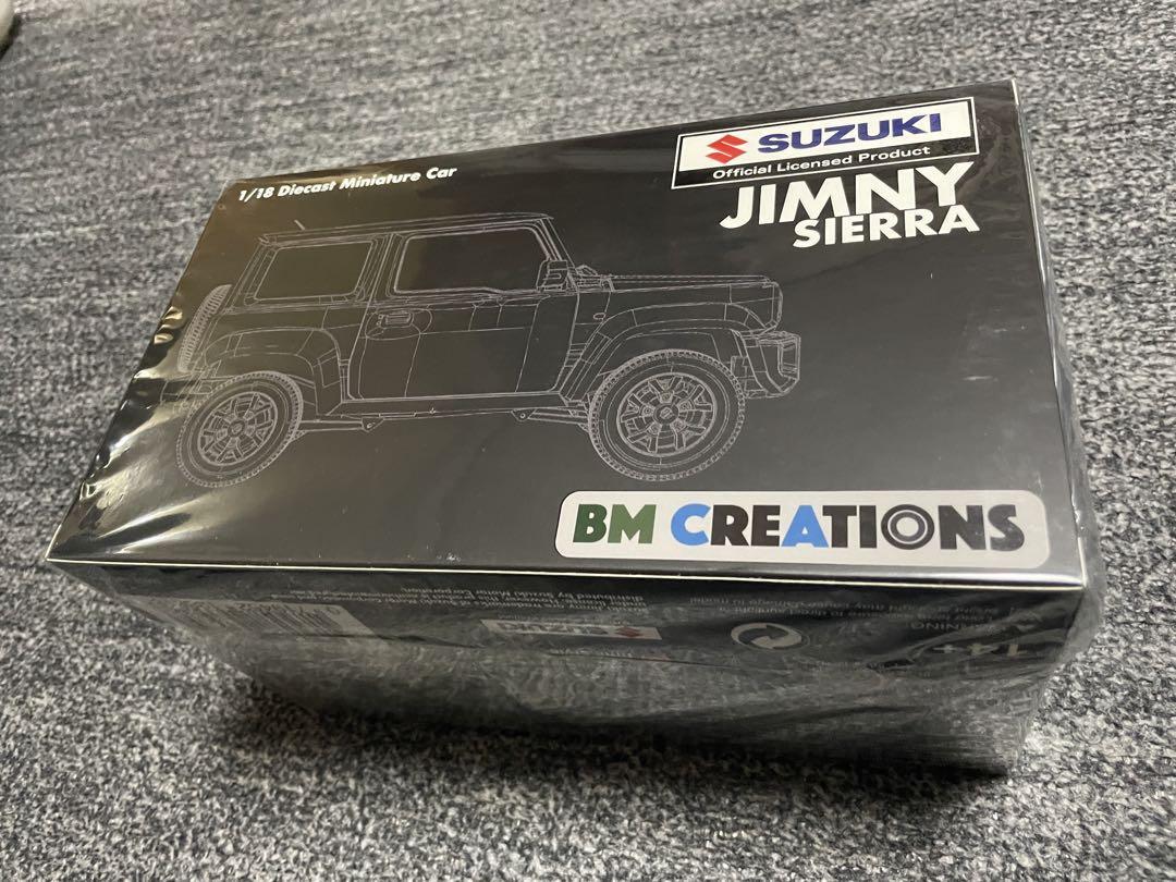 【新品未開封】BM CREATIONS 1/18 スズキジムニー (JB74) BM CREATIONS 1/18 スズキ ジムニー (JB74) 右ハンドル