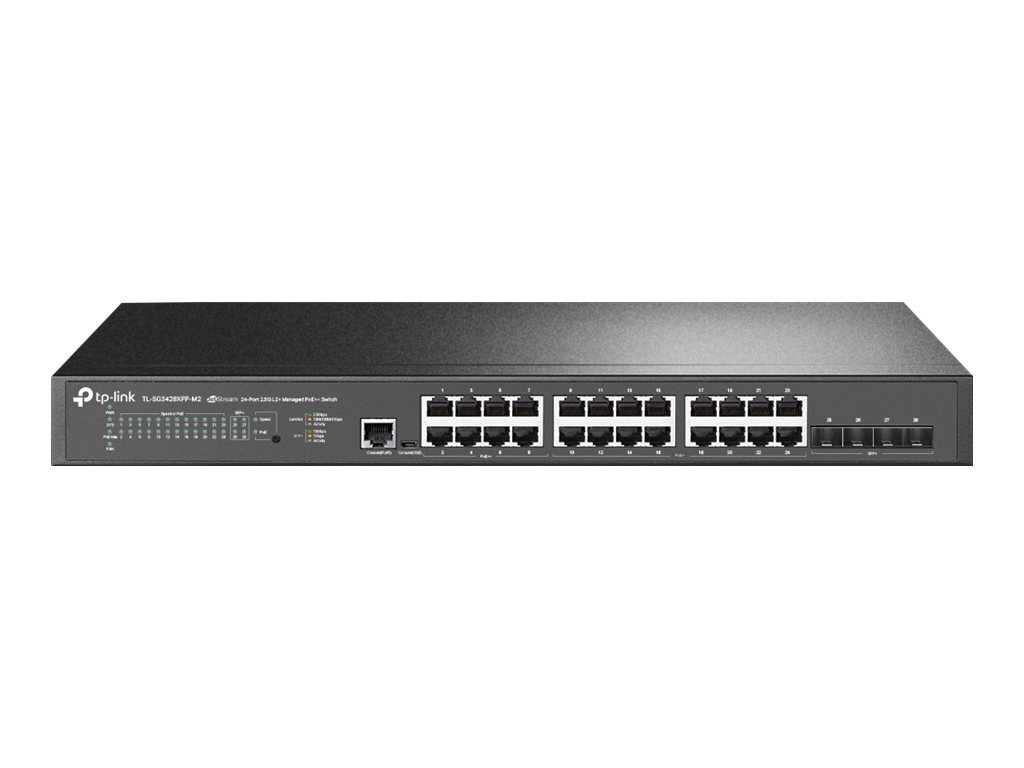 TP-LINK JetStream TL-SG3428XPP-M2 V1 Switch L2+ Interruttore TL-SG3428XPP-M2