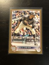 2022 Topps Update #US296 Steve Cishek Nationals GOLD BORDER /2022 Card PWE