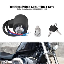 Ignition Switch Lock with Key Fit For Harley Sportster Deluxe XLH 883 1995-2022