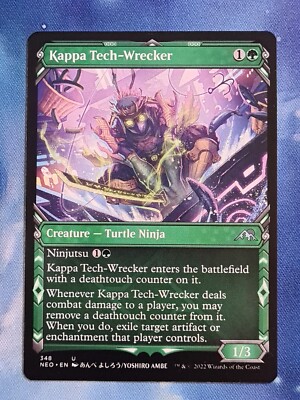 Kappa Tech-Wrecker - MTG, Showcase Frame, Kamigawa: Neon Dynasty