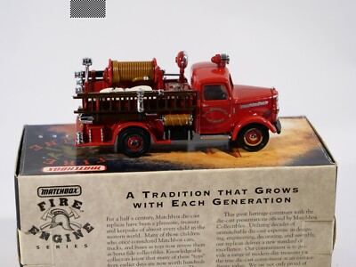 Matchbox Bedford Camion De Pompier YFE17 – Échelle 12cm – Neuf Mint