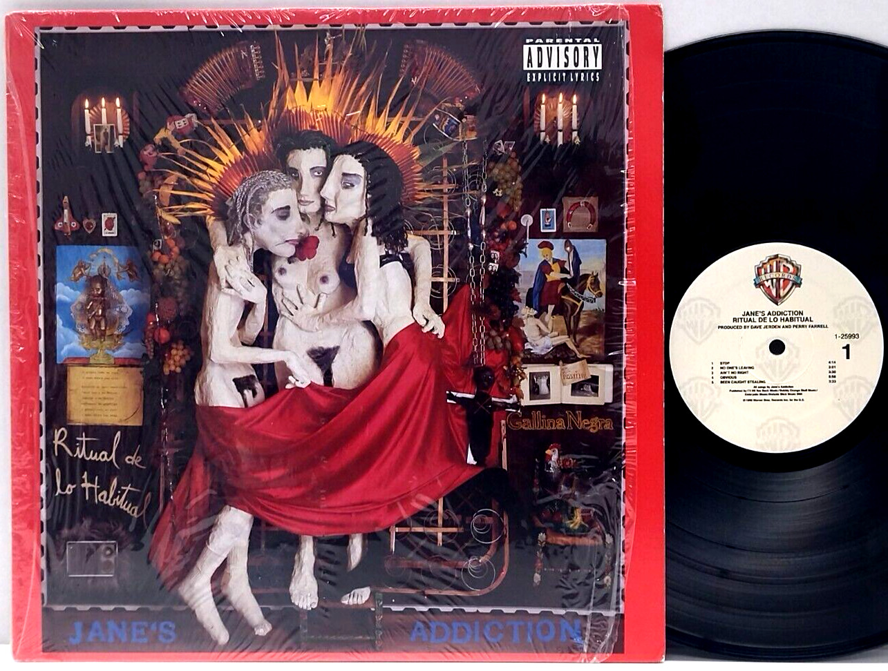 Jane's Addiction  Ritual De Lo Habitual LP 1990 US NIRVANA Red Hot Chili Peppers