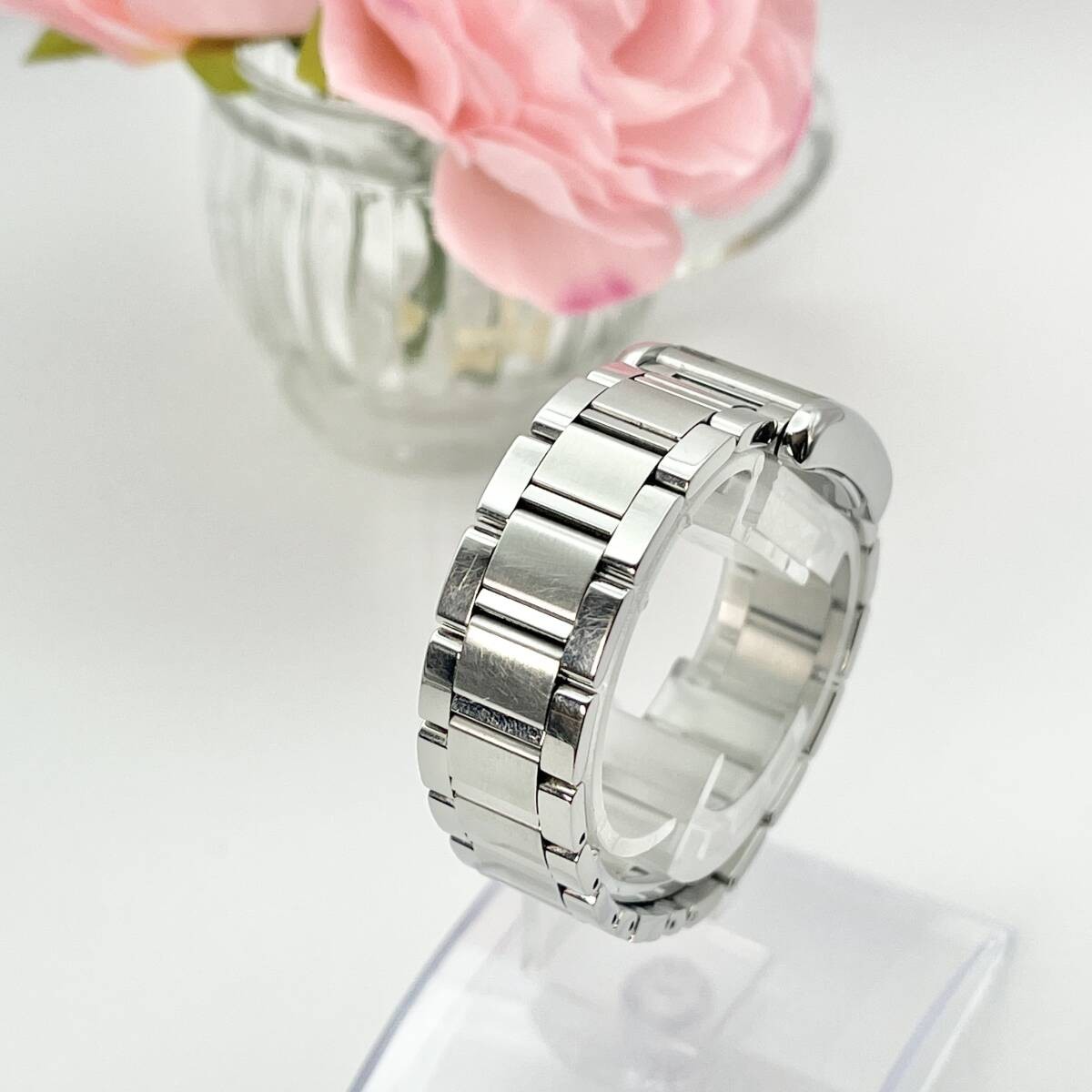 Coach Quartz Rectangular Ladies Watch Silver 18mm… - image 3