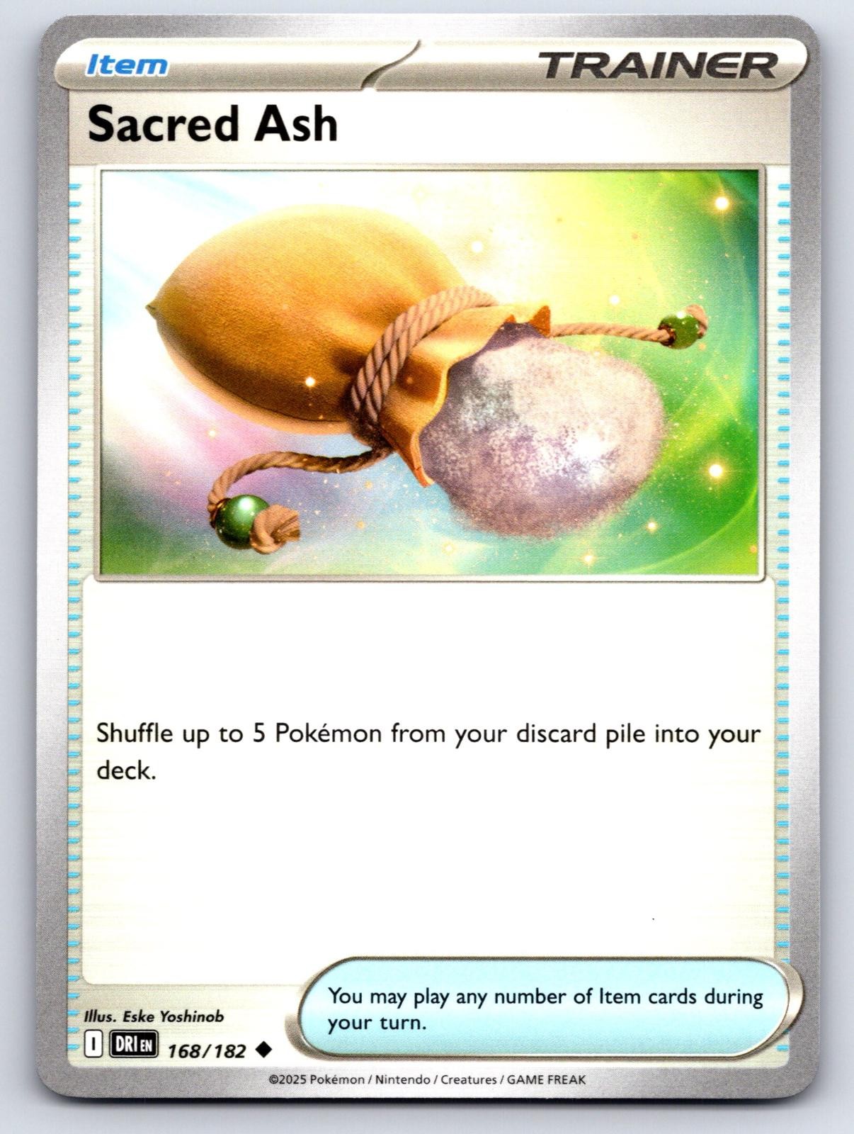 Sacred Ash 168/182 Uncommon Destined Rivals Pokemon