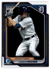 2024 Topps 1st Bowman Chrome - Carson Rucker #BCP-65 Detroit Tigers 