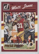 2016 Donruss Press Proof Red Matt Jones #293 0t2