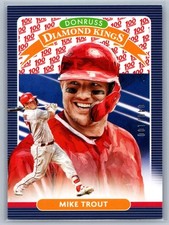 2020 Donruss #9 Mike Trout One Hundred Emoji #/100