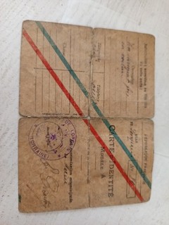 Carte Identité Lorquin Env.1920