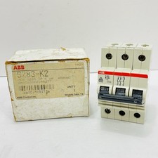 ABB S283-K2 3-Pole 2 Amp Circuit Breaker 480VAC ~New Surplus Stock~