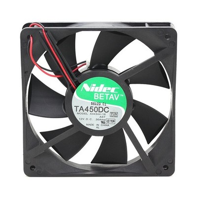 1PC   TA450DC A34344-16 12025 12CM 12V 0.30A 2-wire   cooling fan  #zc